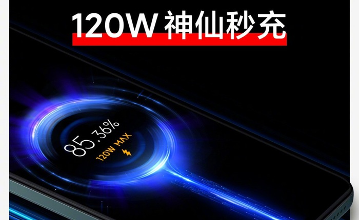 Xiaomi mang công nghệ 120W xuống dòng Redmi Note tầm trung