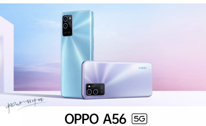 OPPO A56 5G ra mắt: Phiên bản nâng cấp hiệu năng của OPPO A55 nhưng "cải lùi" camera và sạc nhanh, giá 5.7 triệu đồng