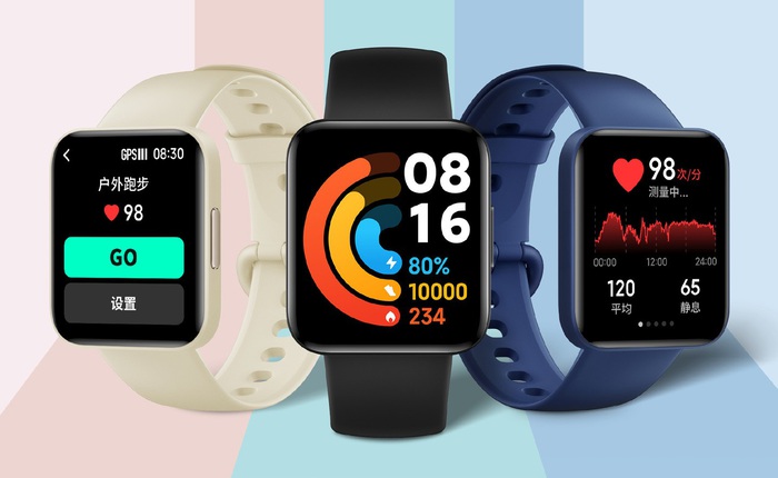 Redmi Watch 2 ra mắt: Nâng cấp màn hình AMOLED, pin 12 ngày, giá 1.4 triệu đồng