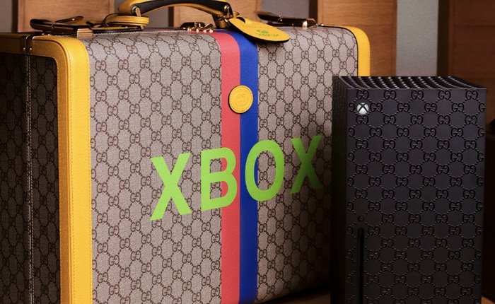 Xbox Series S phiên bản Gucci có giá bằng 20 chiếc máy thường, khắc hoa văn "GG" độc đáo