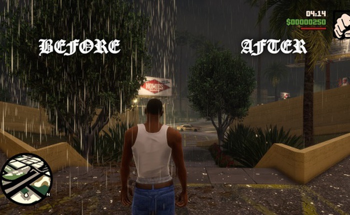 Không làm được hiệu ứng mưa cho ra hồn trong GTA Trilogy, Rockstar phải nhờ đến modder