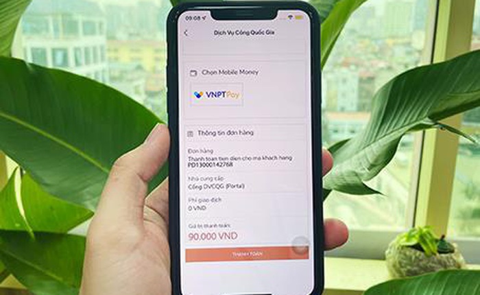 VNPT là đơn vị đầu tiên tích hợp thanh toán bằng Mobile Money trên Cổng Dịch vụ công Quốc gia