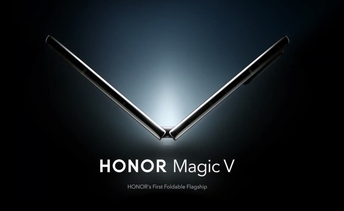 Honor “nhá hàng” smartphone màn hình gập đầu tiên: Thiết kế giống Galaxy Z Fold3, không có khe hở màn hình