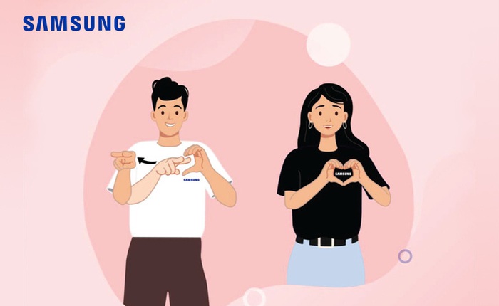 Samsung ra mắt dịch vụ Ngôn Ngữ Ký Hiệu hỗ trợ khách hàng khiếm thính