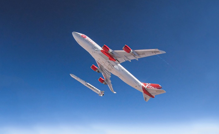 Đây là cách hãng hàng không vũ trụ Virgin Orbit phóng tên lửa lên quỹ đạo từ một chiếc Boeing 747