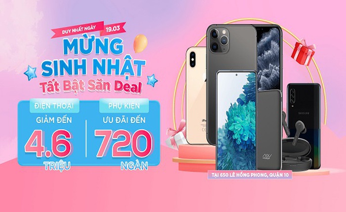 iPhone 12 Pro Max, Xs, Galaxy S10 Plus giảm đến 5 triệu tại XTmobile