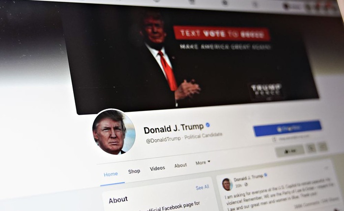 Mượn tài khoản con dâu để đăng video, ông Trump bị Facebook cấm lần thứ 2