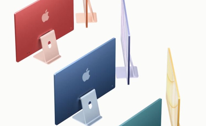 Apple ra mắt iMac 2021: Thiết kế mới, nhiều tuỳ chọn màu sắc, dùng chip M1, hỗ trợ Touch ID, giá từ 1299 USD