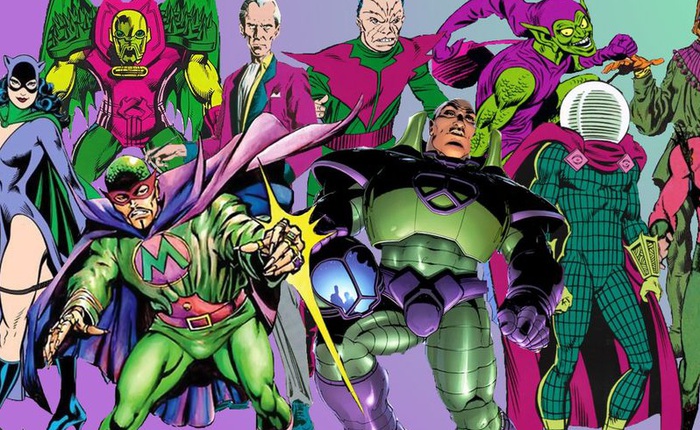 Tại sao nhiều nhân vật phản diện trong truyện tranh lại mặc màu xanh lá cây và màu tím?