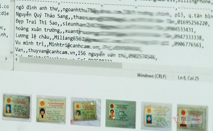 Hacker xóa dấu vết, gỡ dữ liệu công dân người Việt Nam