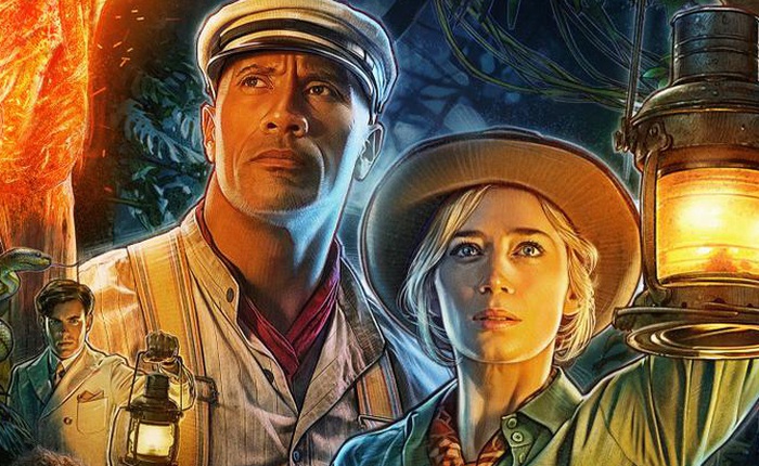 Trailer Jungle Cruise: The Rock hộ tống Emily Blunt đi thám hiểm rừng Amazon, cao to vạm vỡ là thế mà vẫn bị người đẹp đấm thẳng mặt không thương tiếc