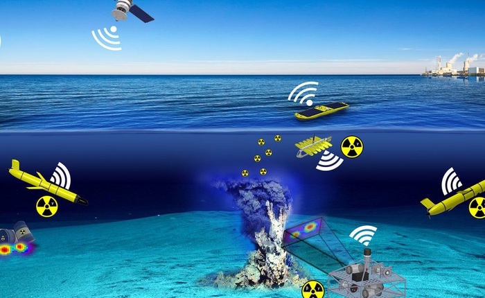 Các nhà khoa học đang chế tạo một tàu ngầm tự hành "đánh hơi" được bức xạ dưới đáy biển, nhằm phát hiện sớm động đất và sóng thần