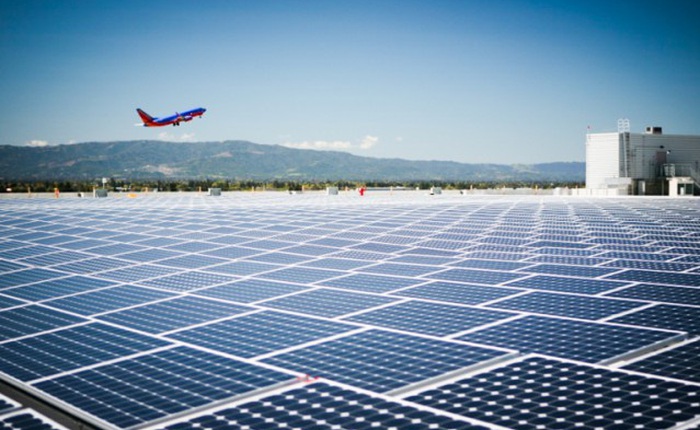 Tại sao không biến sân bay thành một trang trại điện mặt trời khổng lồ?