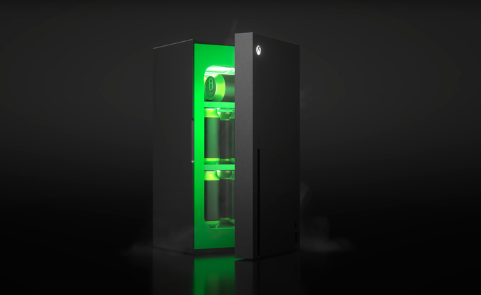 Tưởng chỉ là trò đùa của cộng đồng mạng, ai dè Microsoft biến Xbox Series X thành tủ lạnh mini thật luôn