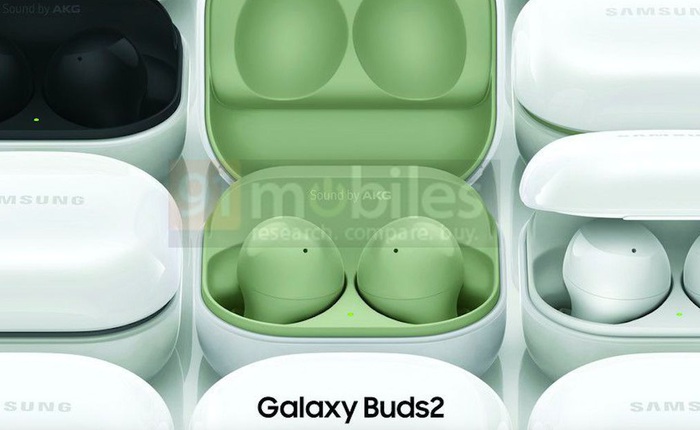Galaxy Buds 2 lộ diện: Thiết kế giống Buds Pro, nhiều màu sắc, không có chống ồn, ra mắt cùng Galaxy Z Fold3