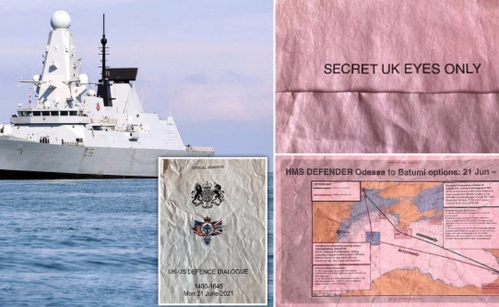 Tài liệu quân sự tuyệt mật của Vương quốc Anh bị bỏ ở bến xe buýt trong tình trạng ướt sũng như giấy lộn