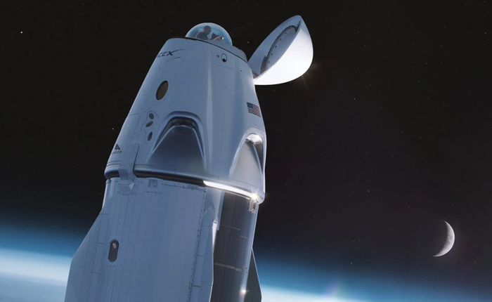 Phi hành đoàn trên chuyến bay thương mại SpaceX sẽ có toilet “view nghìn đô” với cửa sổ vòm
