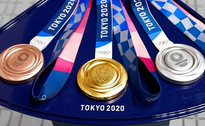 Hé lộ giá trị thật của những chiếc huy chương tại Olympic 2020