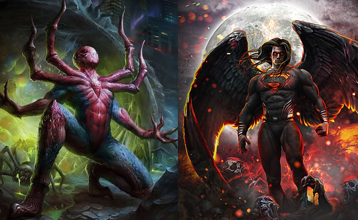Những siêu anh hùng trong truyện tranh DC và Marvel sẽ có diện mạo như thế nào khi họ trở thành ác quỷ?