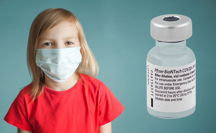 Vắc-xin Pfizer an toàn với trẻ 5-11 tuổi, đang tiếp tục thử nghiệm trên trẻ sơ sinh 6 tháng đến 5 tuổi