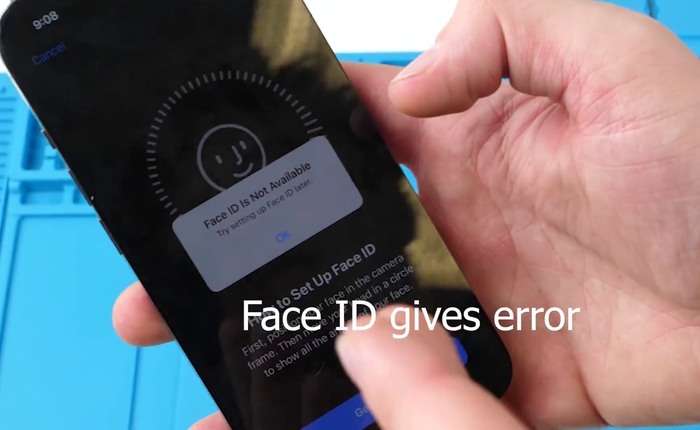 iPhone 13 sẽ mất Face ID nếu màn hình được thay thế bởi bên thứ ba
