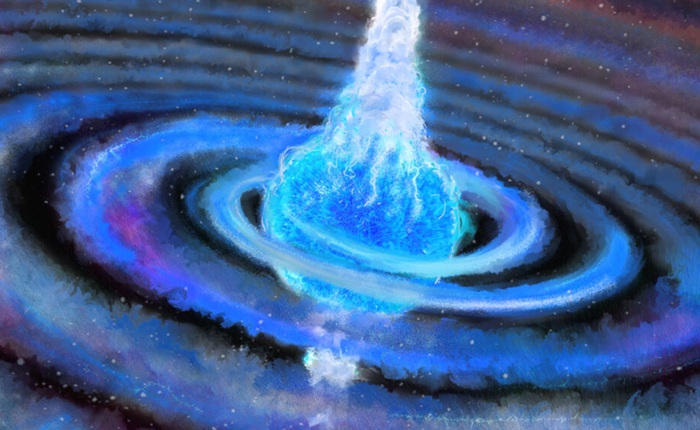 Các nhà thiên văn học lần đầu tiên thấy cảnh một ngôi sao và một hố đen nuốt lẫn nhau rồi nổ tung