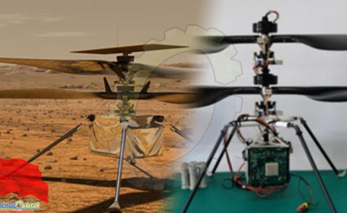 Trung Quốc trình làng nguyên mẫu thiết bị thăm dò Sao Hỏa, dân mạng lập tức chê bai: Sao chép trắng trợn thiết bị bay của NASA