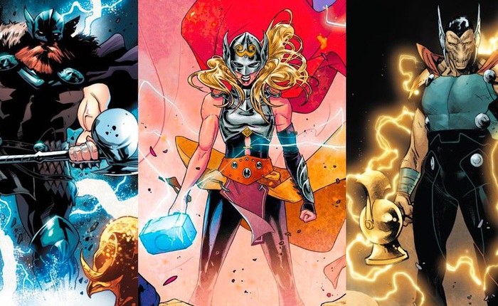 Ngoài Thor ra thì đây là những nhân vật xứng đáng và có thể nâng được cây búa thần của Marvel