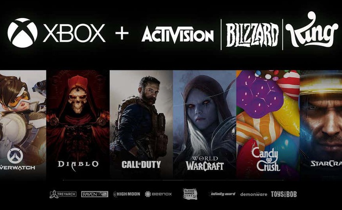 Microsoft tuyên bố mua Activision Blizzard với giá 68,7 tỷ USD, làm bàn đạp đầu tư cho metaverse