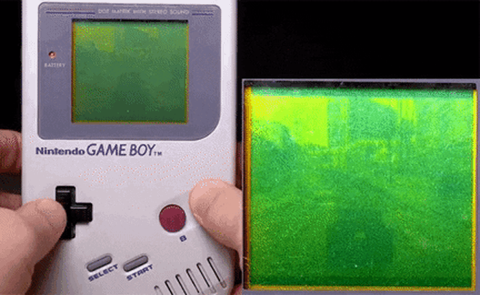 Đã có thể chơi GTA V trên... Game Boy trắng đen