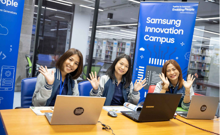 Vừa khởi động niên khóa mới, Samsung Innovation Campus ngay lập tức được đón nhận nồng nhiệt
