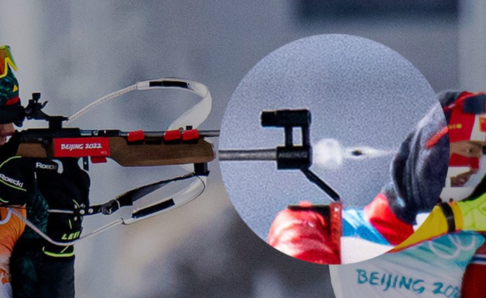 Nhiếp ảnh gia Olympic chụp "đóng băng" viên đạn giữa không trung bằng Sony Alpha 1