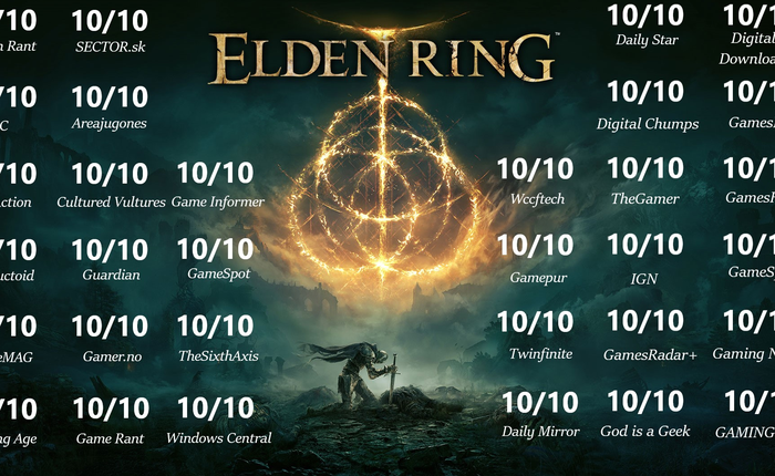 Trước ngày ra mắt, Elden Ring trở thành game được đánh giá cao nhất lịch sử game PC