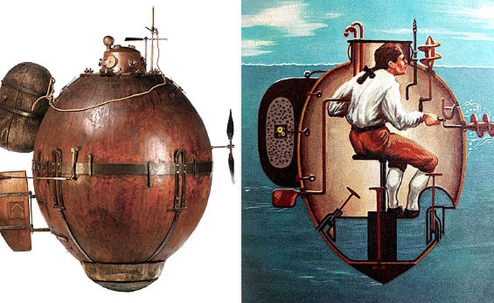 Những sự thật ít người biết về David Bushnell và chiếc tàu ngầm đầu tiên của nhân loại