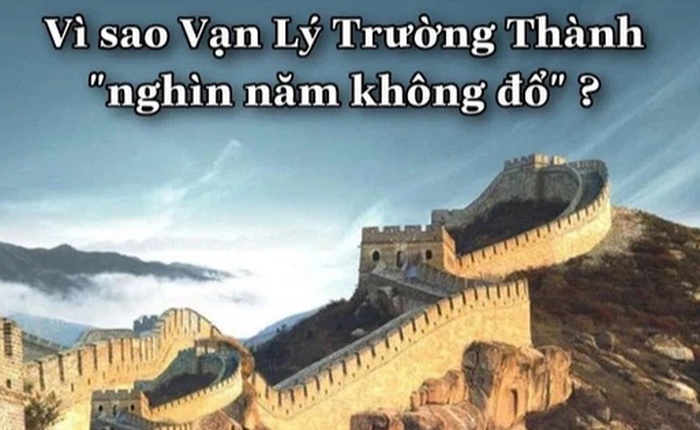 Tại sao Vạn Lý Trường Thành "2000 năm không đổ" dù chỉ được xây dựng bằng đất và đá? Bí mật nằm ở thứ vữa "bền hơn cả bê tông" mà người xưa sáng tạo nên