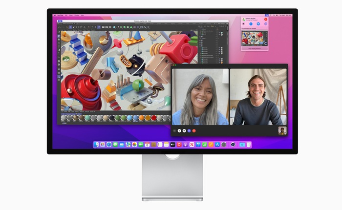 Apple ra mắt Studio Display: Màn hình 27 inch 5K, có webcam 12MP, tích hợp chip Apple A13, giá từ 1599 USD