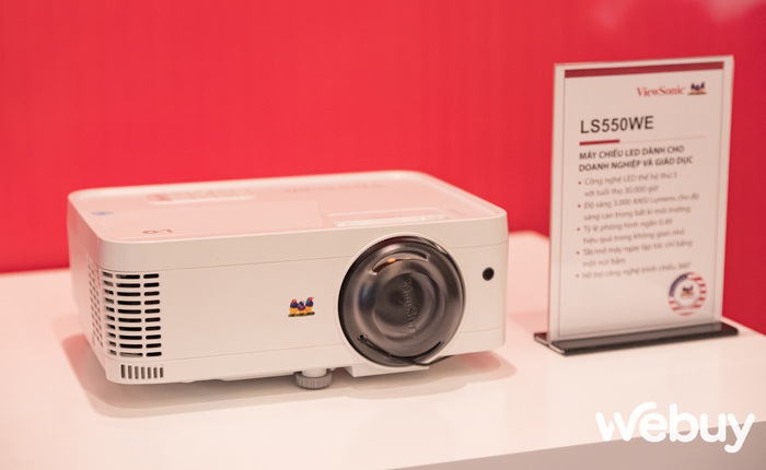 ViewSonic trình làng dòng máy chiếu LED LS500 Series: độ sáng 3000 ANSI Lumens cùng độ phủ màu ấn tượng