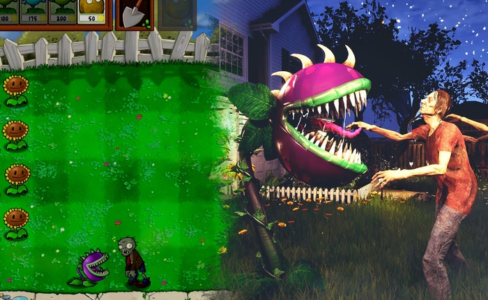 Tựa game "chống cổng" kinh điển Plants vs. Zombies mà được 3D hóa thì sẽ đẹp như thế này đây