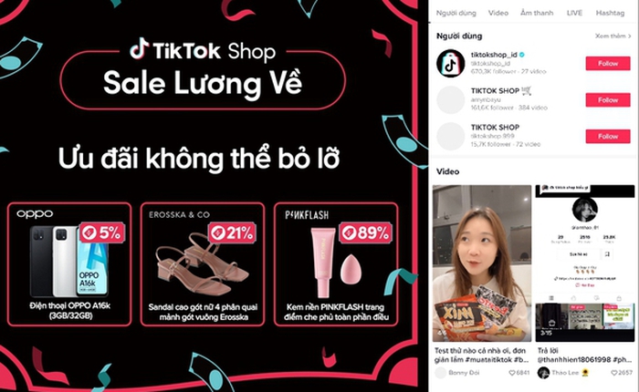 TikTok với 1 tỷ người dùng chính thức ra mắt TikTok Shop tại Việt Nam: Đối đầu với hàng loạt ông lớn từ TMĐT đến Facebook?