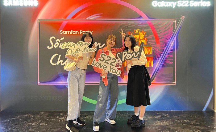 “Sống đậm chất đêm” cùng SamFan Party 2022: Sự kiện giao lưu công nghệ vừa được tổ chức tại Hà Nội
