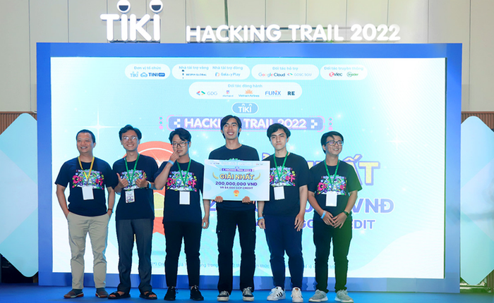Quán quân sinh viên ẵm giải 200 triệu của Tiki Hacking Trail 2022