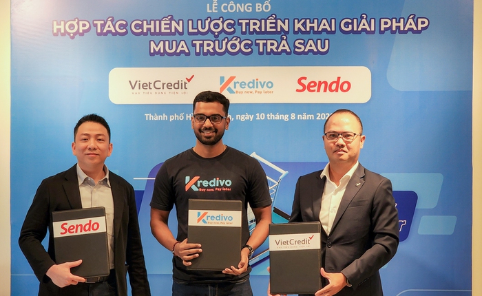 Kredivo và VietCredit hợp tác cùng Sendo cung cấp dịch vụ Mua trước trả sau trên nền tảng thương mại điện tử