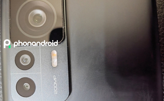 Lộ ảnh thực tế Xiaomi 12T Pro với camera 200 "chấm"
