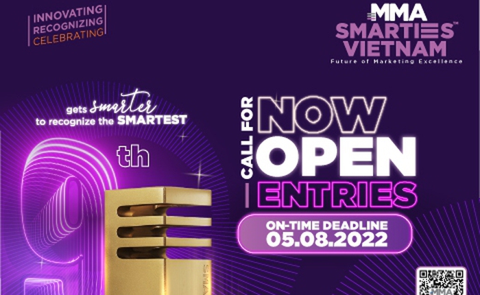 SMARTIES VIETNAM 2022- Giải thưởng tôn vinh các chiến dịch marketing danh giá chính thức khởi động