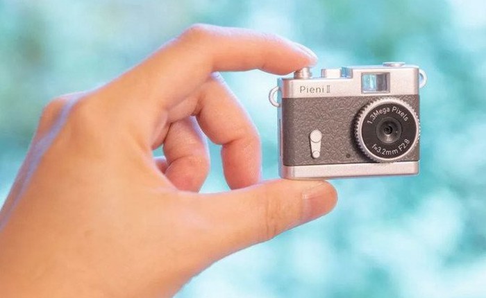 Đây là chiếc máy ảnh số nhỏ nhất Thế giới, vừa có thể chụp ảnh và quay phim