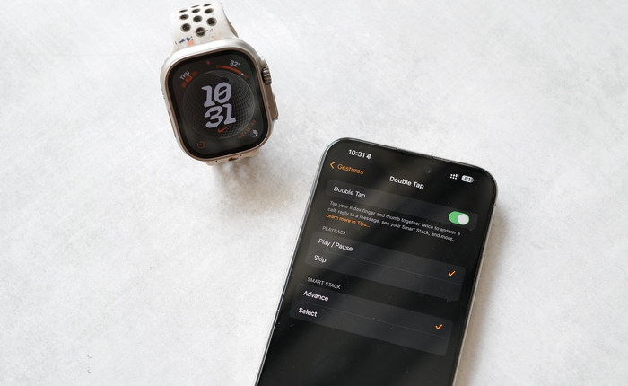 Trải nghiệm nhanh Double Tap trên Apple Watch: tưởng chỉ là tính năng nhỏ, nhưng lại cực kỳ hữu dụng
