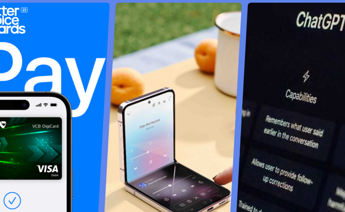 Giữa Galaxy Z Flip5, ChatGPT và Apple Pay, đâu là “Sản phẩm công nghệ kiến tạo xu hướng”?