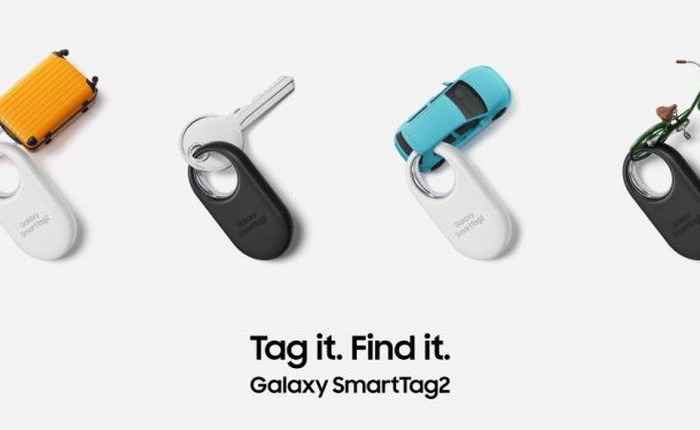 Samsung công bố phiên bản 2 của Galaxy SmartTag: Thiết kế mới, thời lượng pin lâu hơn và thêm các tính năng tìm kiếm