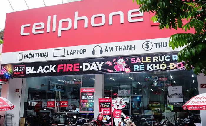 CellphoneS bùng nổ sale rực rỡ - rẻ khó đỡ trong 4 ngày Black Fire-Day