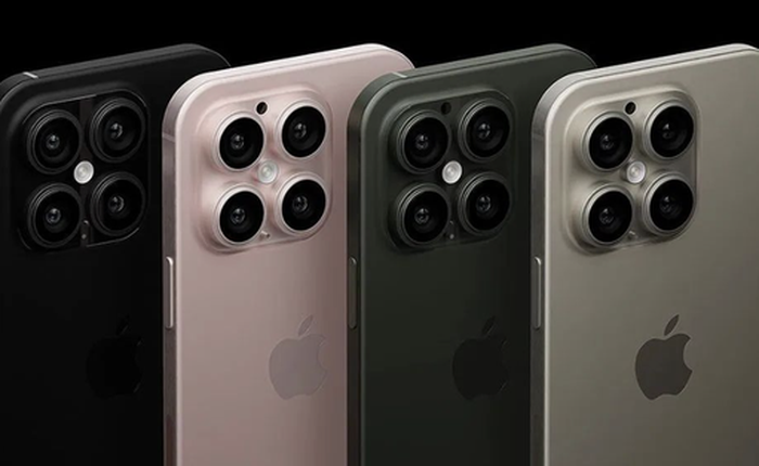 iPhone 16 lộ diện thiết kế mới với 4 camera, thêm màu hồng đẹp không tì vết